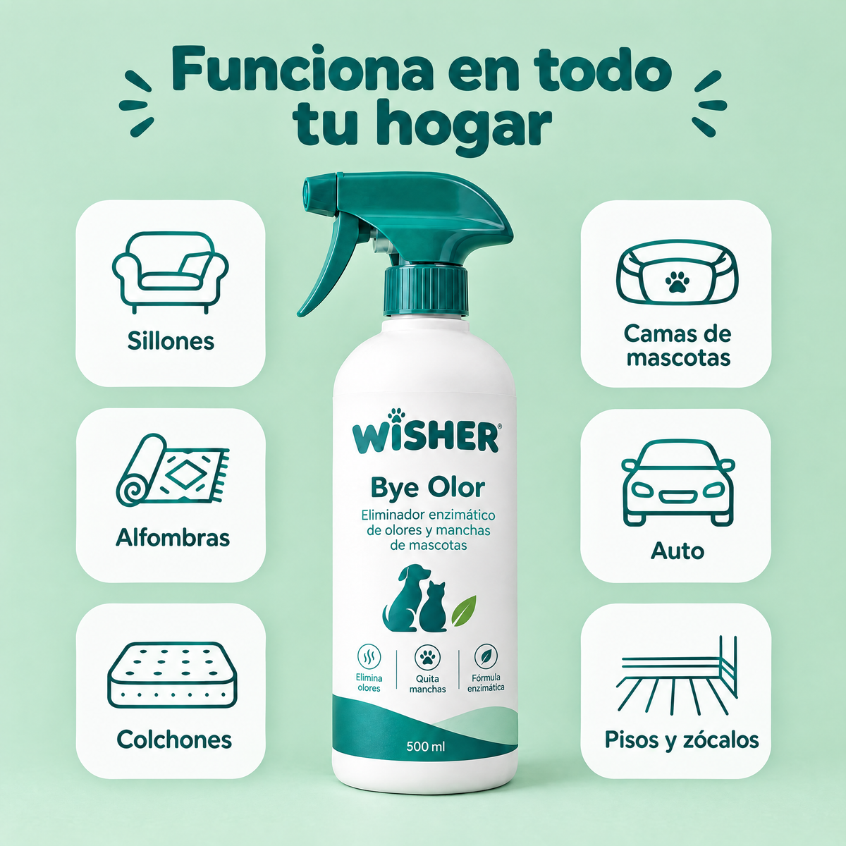 Funciona en todo tu hogar